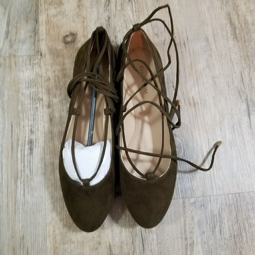 Gianni Bini Annessa tie up flats